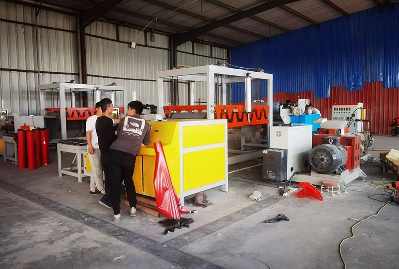 Výrobní linka hydroizolační membrány z butylové pryže