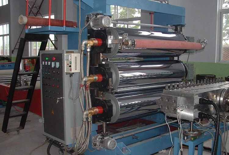 Samolezní produkční linka pro vodoofingovou membránu TPO